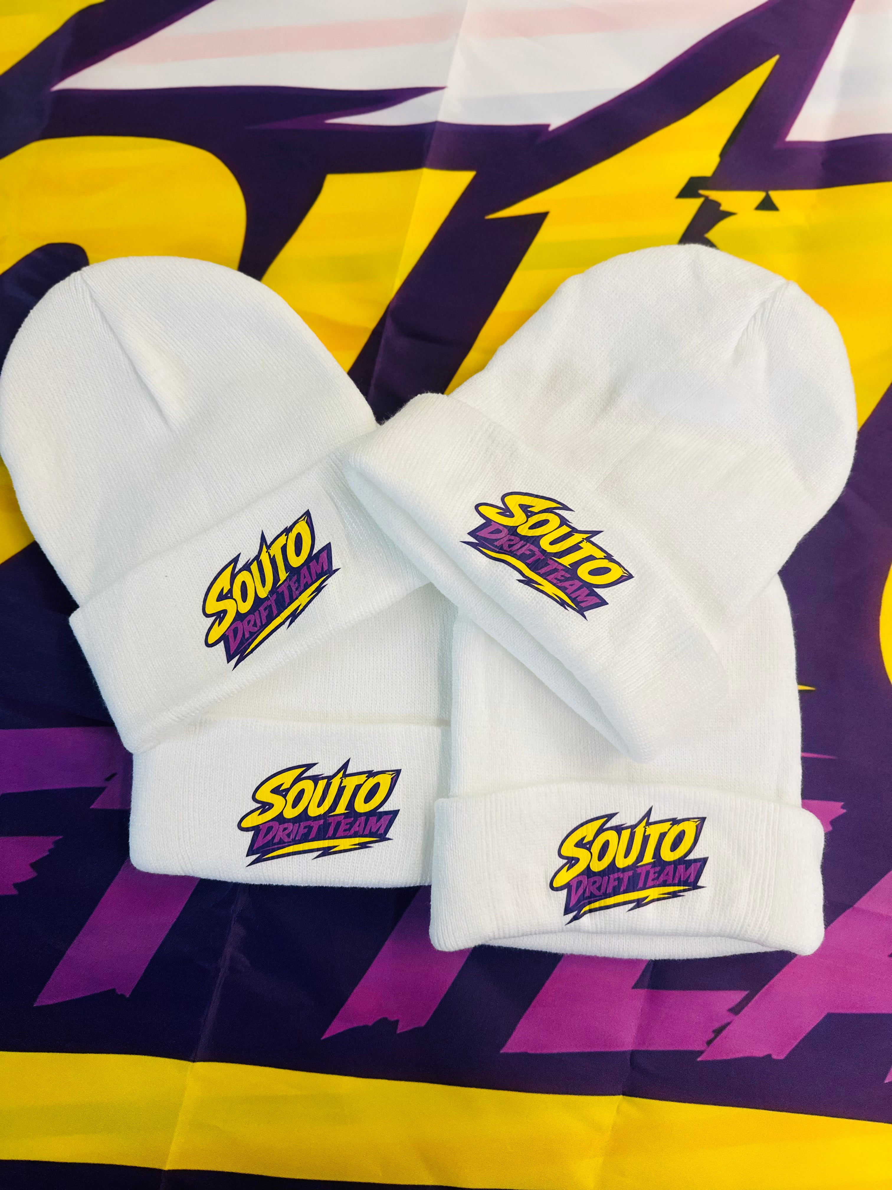 🏁 GORRO SOUTO DRIFT TEAM – BRANCO