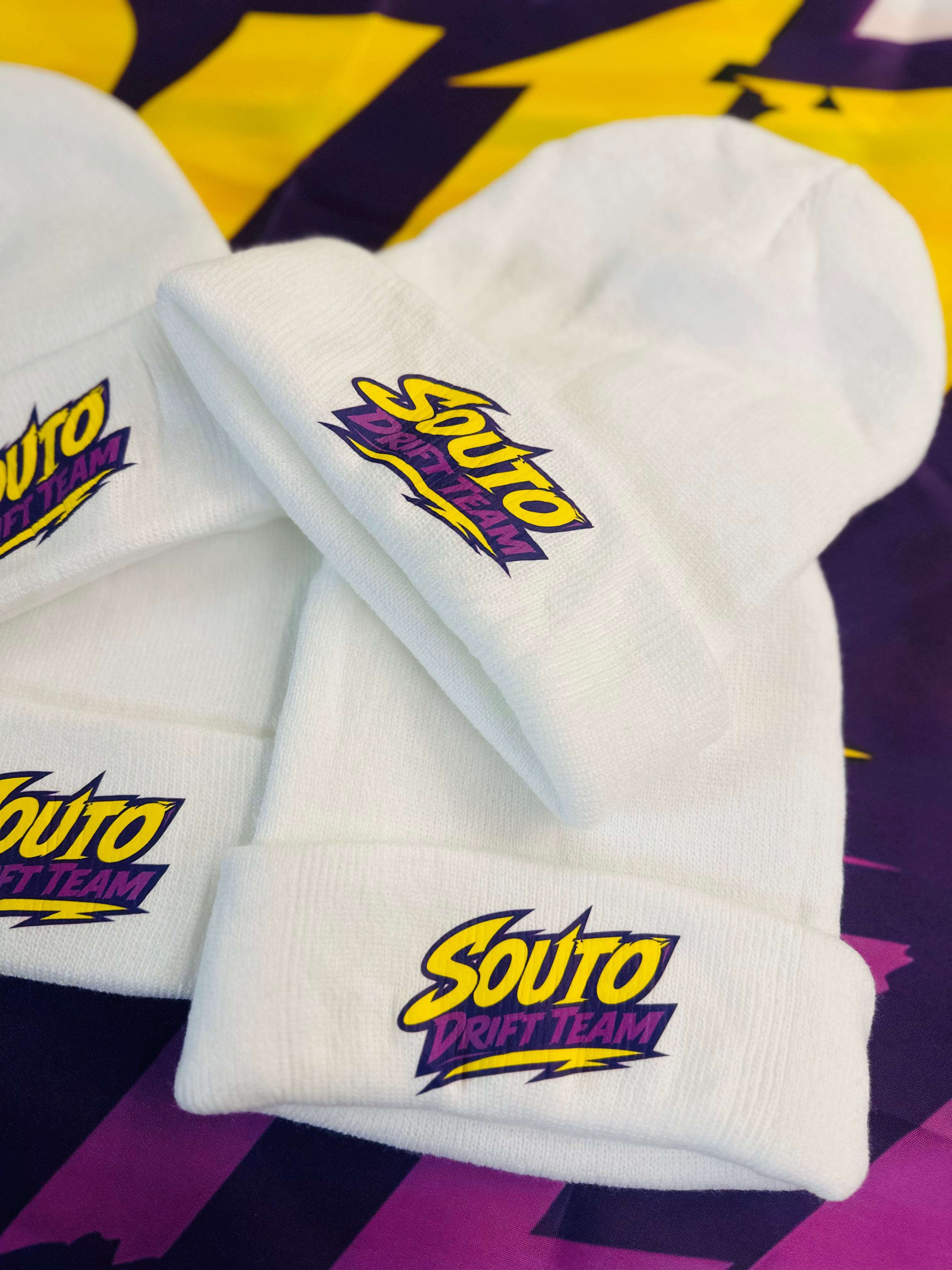 🏁 GORRO SOUTO DRIFT TEAM – BRANCO
